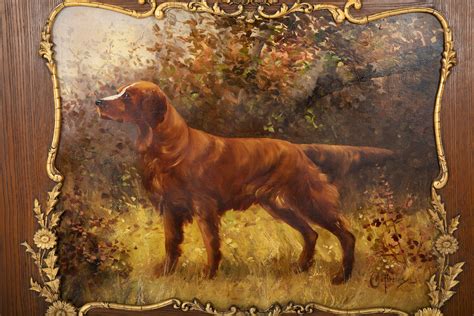 Golden Retriever Hunting Paintings