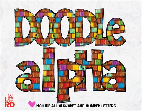 Image result for Colored Block Letters