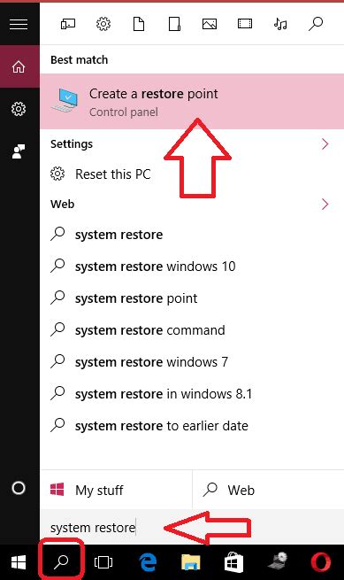 How to Restore Computer Back to Earlier Date 的图像结果