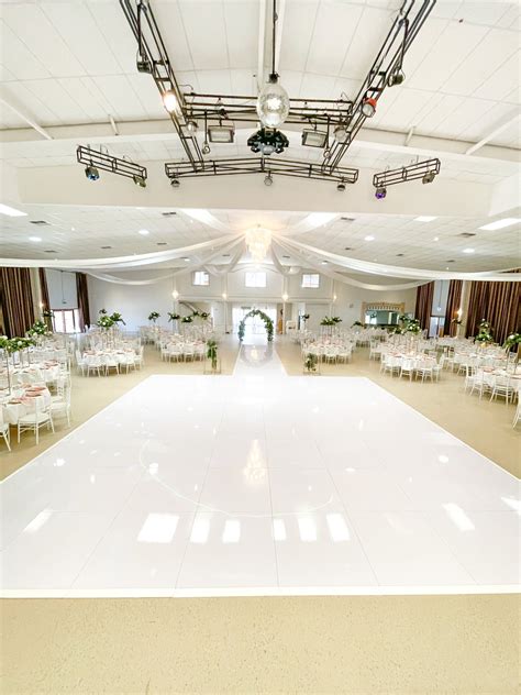 Premium White High Gloss Dance Floor – Adelaide Wedding Hire