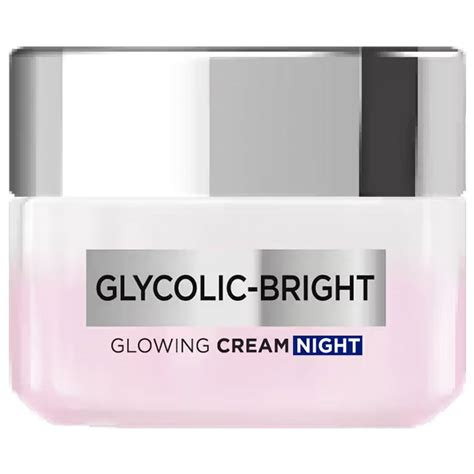 Buy Loreal Paris Glycolic Bright Glowing Night Cream, 15 ml | 19 ...