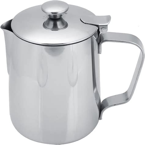 Stainless Steel Pitcher With Lid,Stainless Steel Milk Pitcher,Milk ...