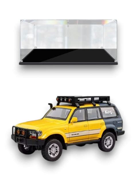 YELLOW - Toyota Land Cruiser LC80 Diecast SUV Toy - Off-Road Camping ...