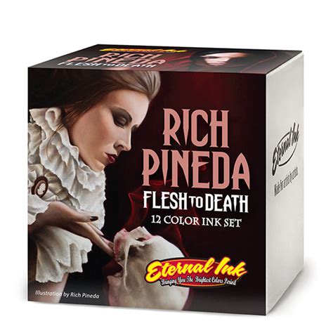 Eternal Rich Pineda Flesh to Death Set 12 Bottles 1oz Each – Tattoo Gizmo