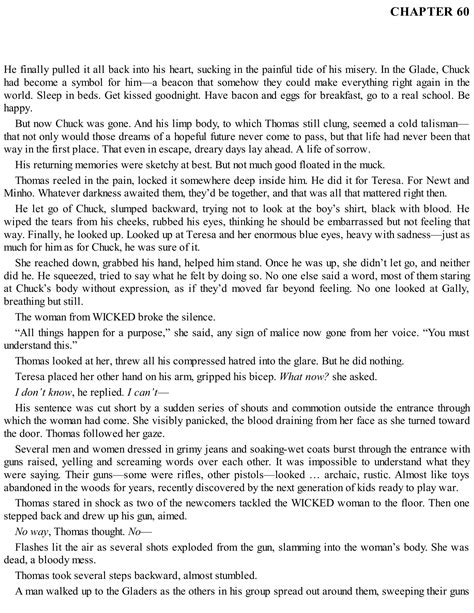 Image result for Maze Runner Chapter 5