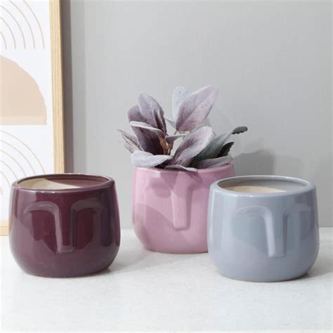 Buy Lets Garden Ceramic Planter from Home Centre at just INR 179.0
