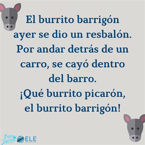 Los trabalenguas en español | Trabalenguas, Adivinanzas y trabalenguas ...