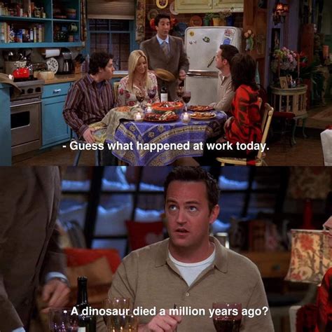 The absurdity of Chandler and Joey owning a chick and a duck just hit ...