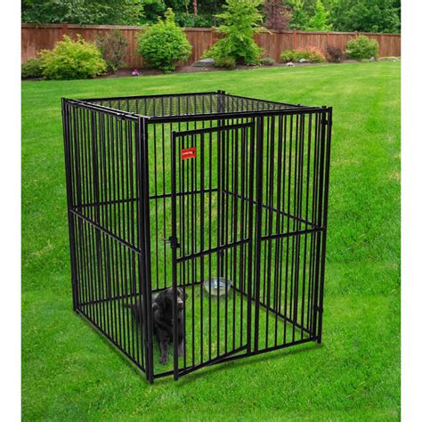 Lucky Dog European Style 5X5 Kennel with Predator Top [CL 65150] | Free ...