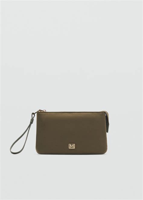 Nylon purse with zip - Women | MANGO Iceland