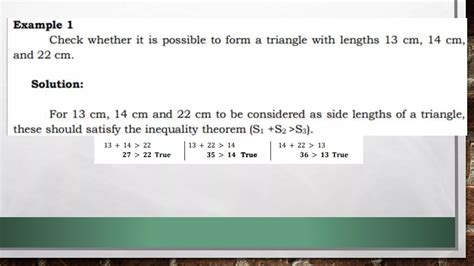 Triangle Inequality Theorem 的图像结果