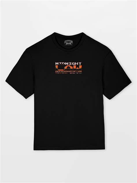 Winamp Heavyweight Oversized T-Shirt [Unisex] - 280 GSM Midnight LAW ...