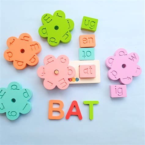 3 Letter Words And English Alphabets Toy Combo – Hawbeez