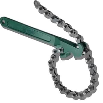 ziodic Chain Wrench Oil Filter Tool Pipe Fittings Tools Sided Wrench ...