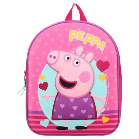 Peppa Pig - 3D backpack "Strong Together" 32cm - Germany, New - The ...