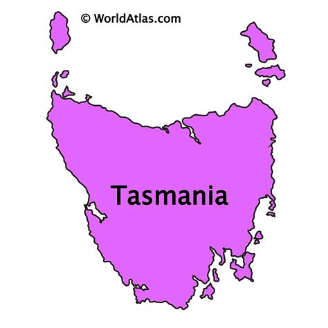 Tasmania Maps & Facts - World Atlas