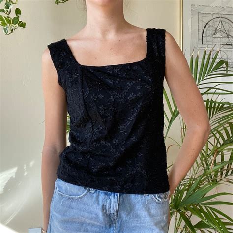 Loose Sheer Tank Top 的图像结果