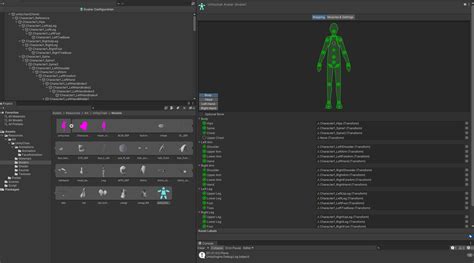 Unity Animation Script 的图像结果