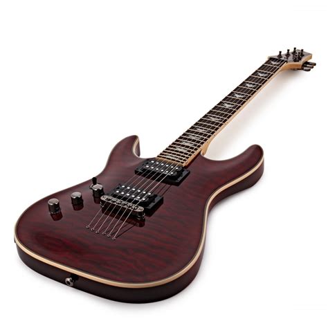 Schecter Omen Extreme-6 Left Handed, Black Cherry at Gear4music