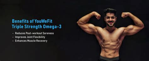YouWeFit Omega-3 Fish Oil (60 Capsules) | 1250mg Triple Strength Fish ...