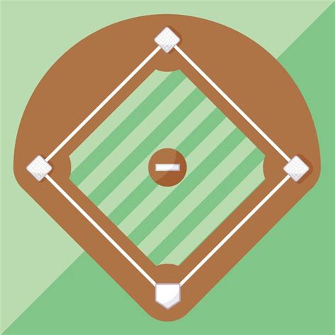 Baseball Diamond Vector 的图像结果