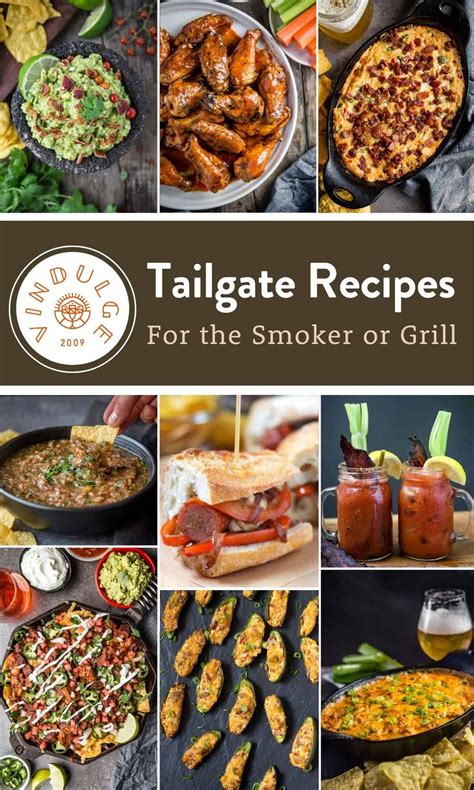 Tailgate Menu Ideas