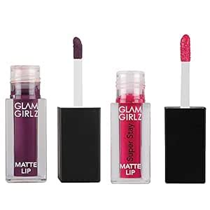 Buy Glam Girlz Non Transfer Waterproof Liquid Matte Lipstick Combo ...