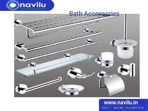 Trendy Modern Bathroom Accessories | Navilu