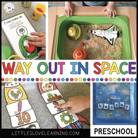 Solar System Preschool Math Worksheets