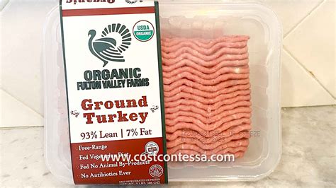 Costco Organic Ground Turkey - A Healthy, Delicious, and Affordable Meat Option