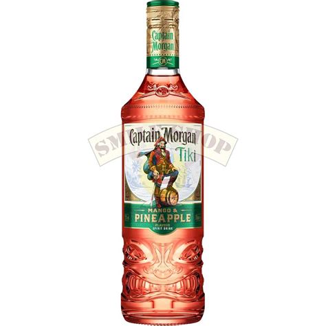 Captain Morgan Tiki Mango & Pineapple Rum 0,7L 25%, Smile Shop Alkohole