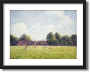 ArtCentral Hampton Court Green, 1891 Painting By Camille Pissarro ...