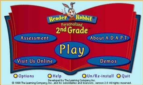 Image result for Reader Rabbit 2nd Grade