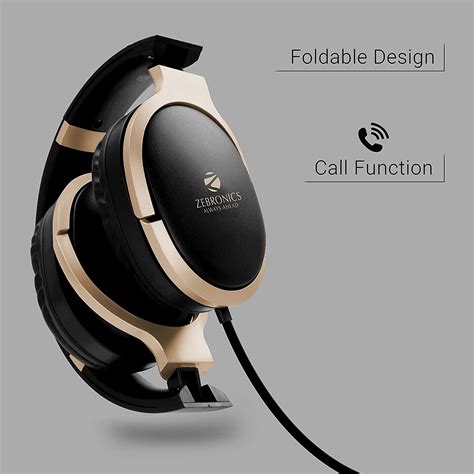 Zebronics ZEB-ELEGANCE Wired Headset (Black On the Ear) | Shop4Deal