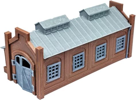 Buy Outland Models Railroad Layout Locomotive Shed/Engine House (1 ...