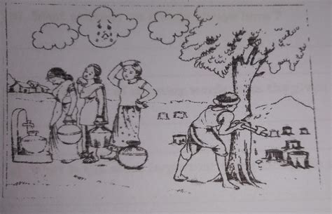 33. Write a description or an account of what the picture suggests to ...