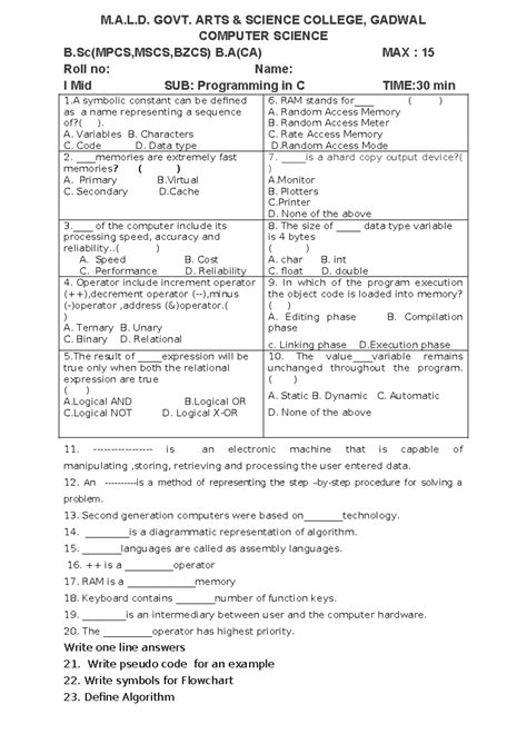 IMID2023 C - M.A.L. GOVT. ARTS & SCIENCE COLLEGE, GADWAL COMPUTER ...