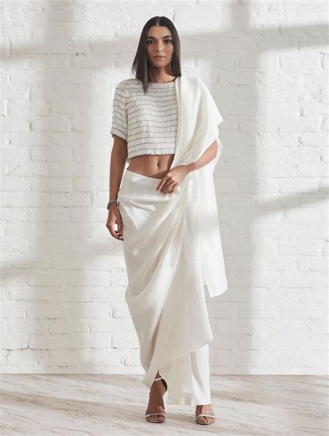 13 pre-draped saris to add to your Indian wear wardrobe | Vogue India