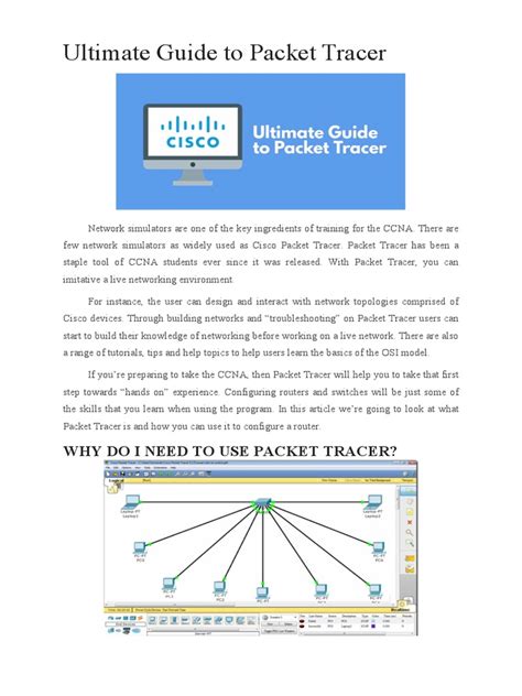 Image result for Tutorials On How to Use Cisco Packet Tracer