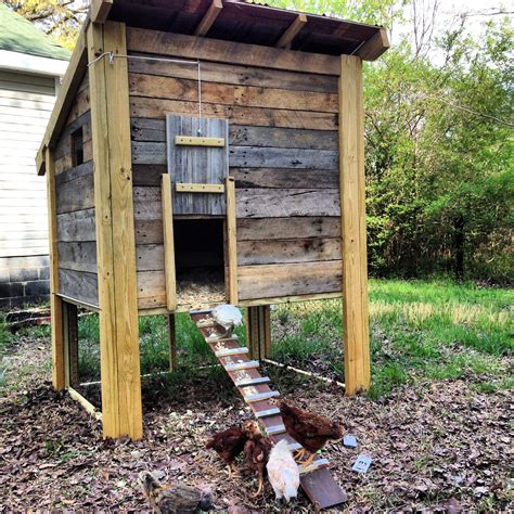 45 Chicken Coop Pallets Homestead Survival | Chicken coop pallets, Easy ...