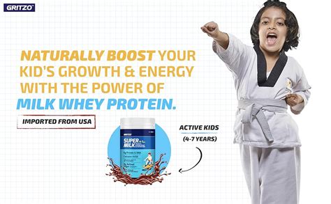 Gritzo SuperMilk for Active Kids (4-7y), Health Drink & Kids Nutrition ...