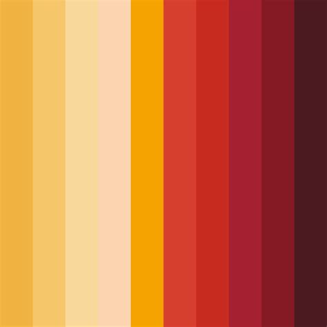 Sunset Orange Color Palette - ColorDrop