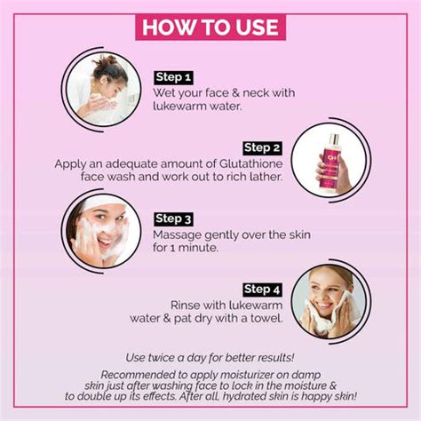 Co-Luxury Glutathione Face Wash With Kojic Acid Grapeseed Oil Vitamin ...