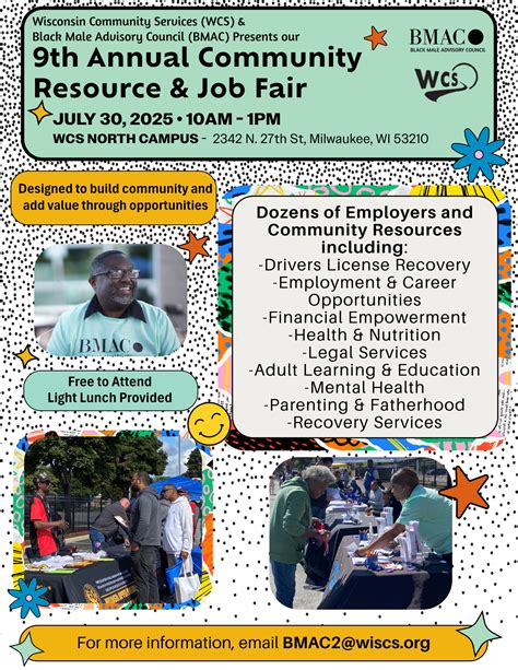 9th Annual Community Resource & Job Fair - Wisconsin Community Services