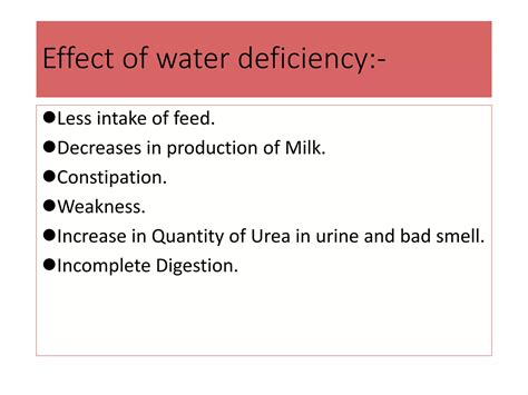 Importance of water | PPTX