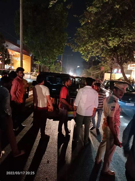 SUV with TRS MLA sticker kills infant at Jubilee hills; CCTV, finger ...