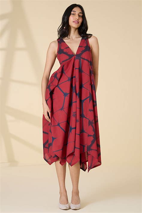 Pure Cotton Tie and Dye Dresses and Kurtis For Women Online – Okhaistore