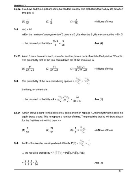 Probability Notes for Class 11 | Solved Examples & Imp. Concepts for JEE