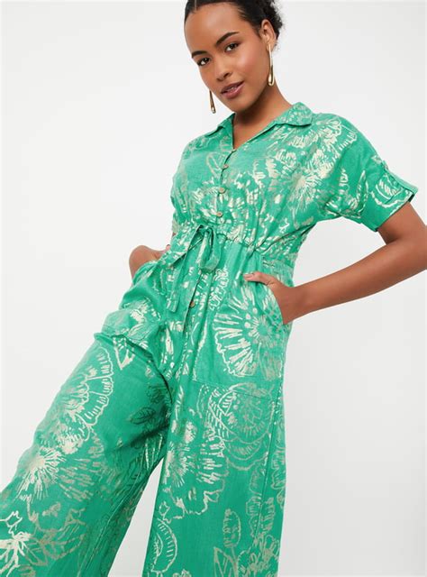 Buy Kalki x Max Women Foil Printed Jumpsuit Online at just Rs. 1399.0 ...