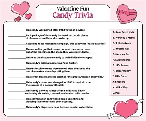 Valentine trivia – Artofit
